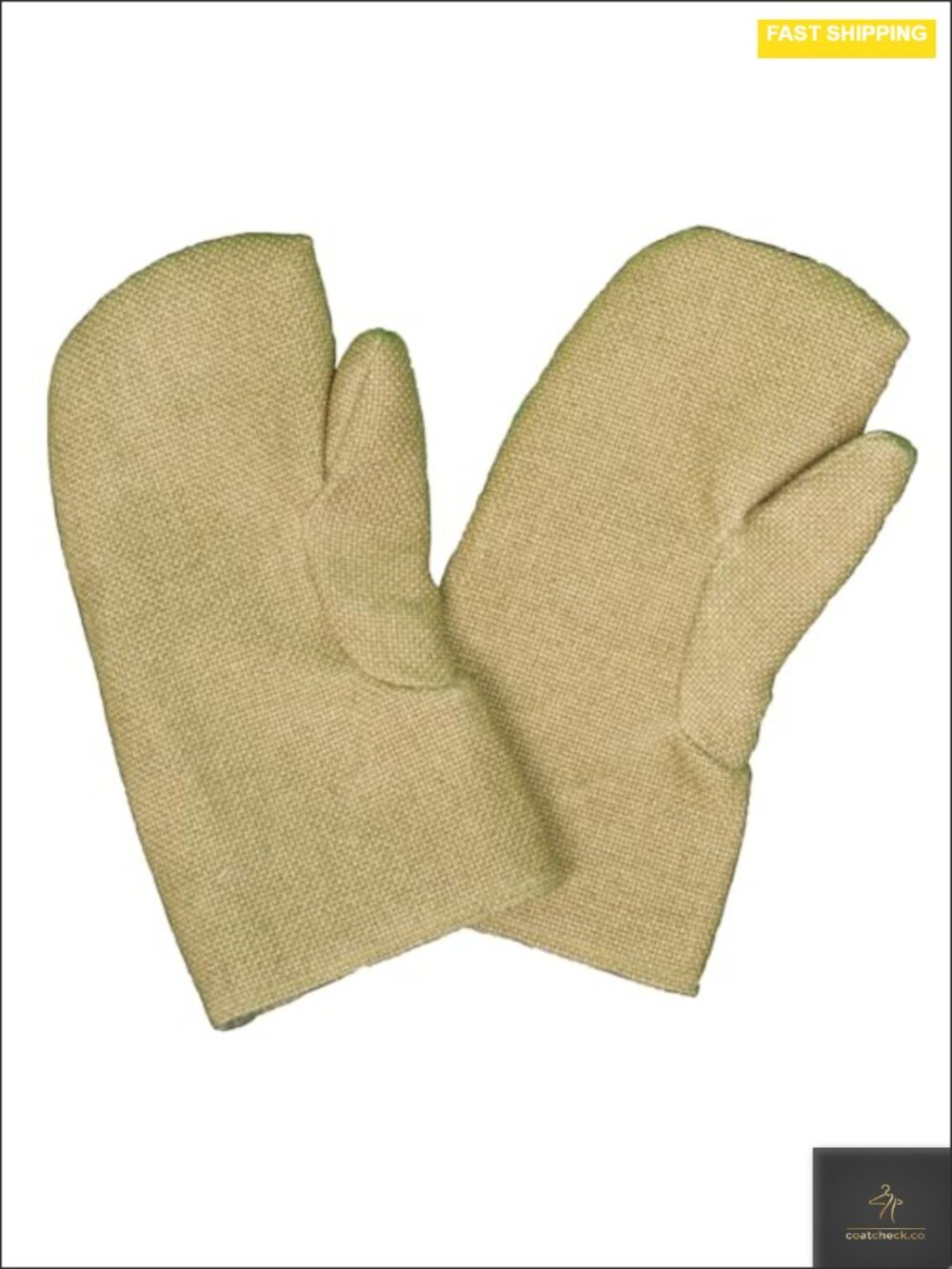 Heat Resistant 14" Work Gloves, 1500°F Continuous, Wool Liner